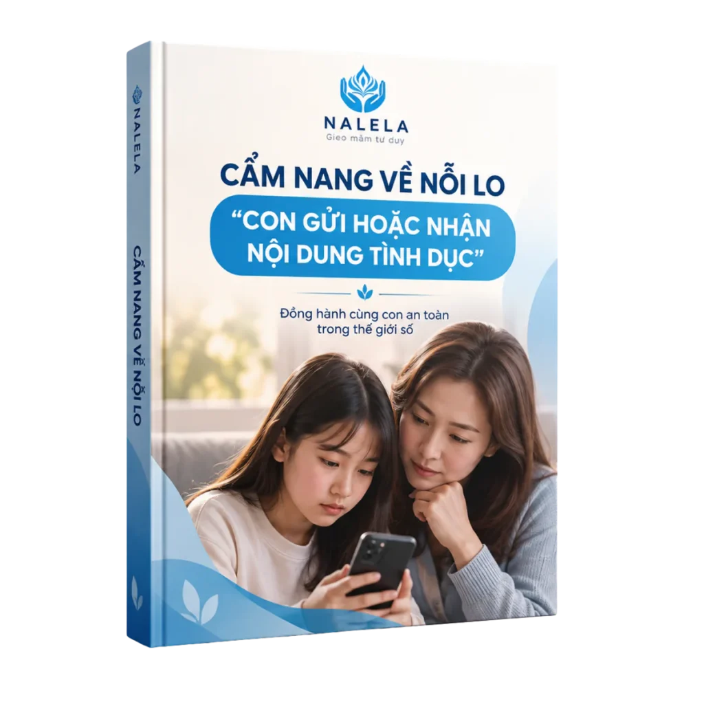 Cẩm nang nỗi lo con nhận hoặc gửi tin nhắn tình dục